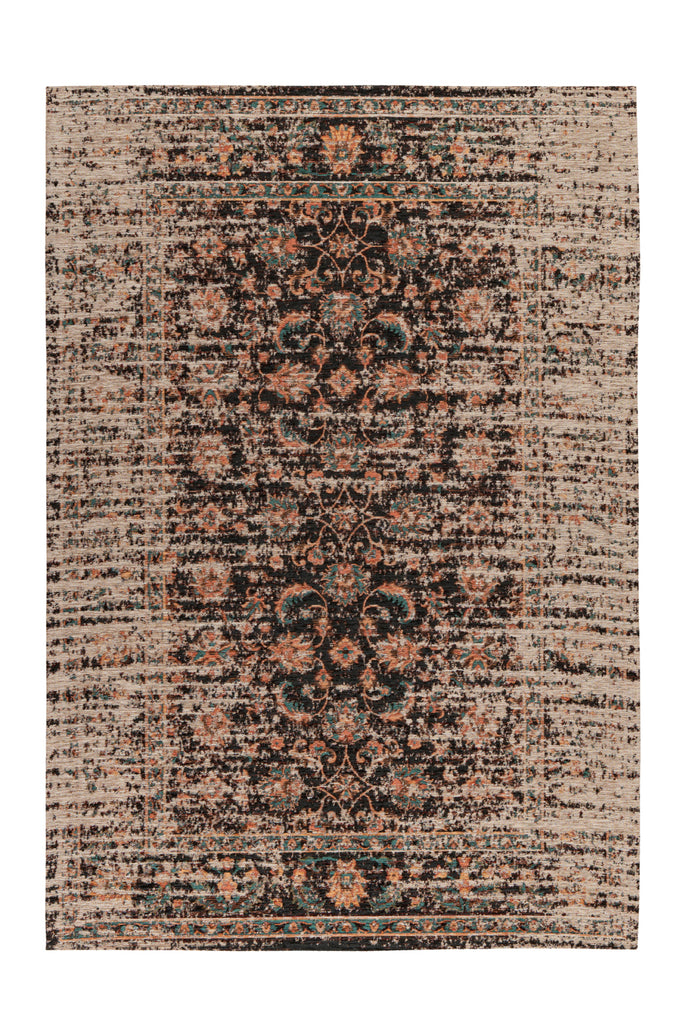Vintage Teppich Charme 225 Multi/Rot - Detailansicht des eleganten Musters